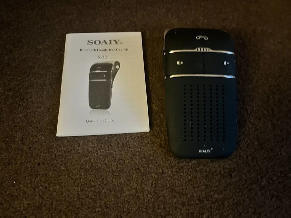 SOAIY S32 Auto Kfz Bluetooth 5.0 Freisprecheinrichtung Freisprechanlage Car-Kit - Bild 1 von 1