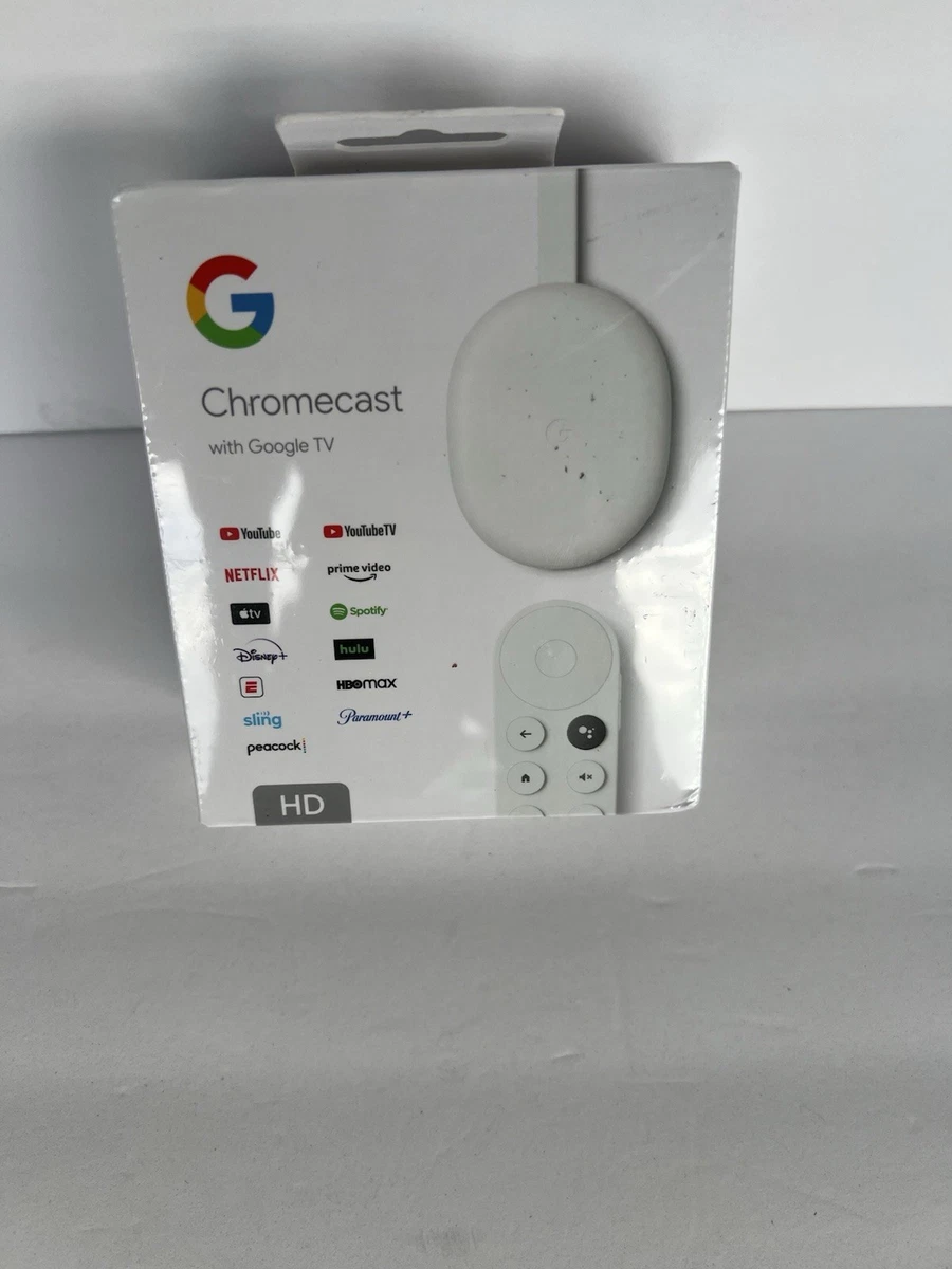 Google Chromecast with Google TV White 2160p Google Assistant