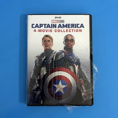 Captain America 4-Movie Collection (DVD) New - Image 1 of 3