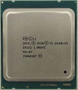 Intel Xeon E5-2648L V2 LGA2011 Server CPU Processor 1.9GHz Ten Core SR1A2 - Picture 1 of 2