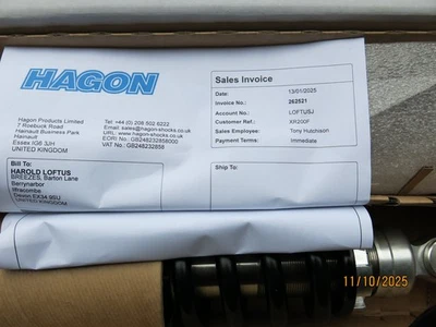 Amortiguador Trasero HONDA XR 200R 92 A 02 MODELOS Usado EXCELENTE Estado Foto 1 de 4