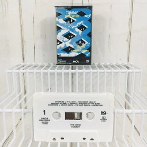 The Who TOMMY 1989 Vintage Cassette Tape Rare MCA Pinball Wizard Dolby - Picture 1 of 12