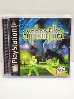 Sony Playstation 1 PS1 Syphon Filter CIB gioco pulito e testato - Immagine 1 di 4
