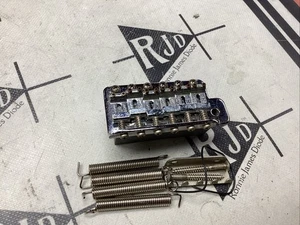 Fender Japan JV 6 Point Stratocaster Tremolo Bridge Vibrato Chrome - Picture 1 of 3