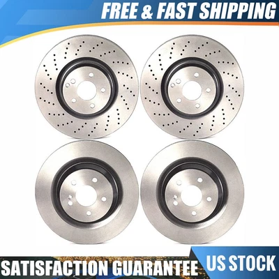 Rotor de freno delantero trasero Brembo 4 para Mercedes-Benz SL600 2004-2005 Foto 1 de 4