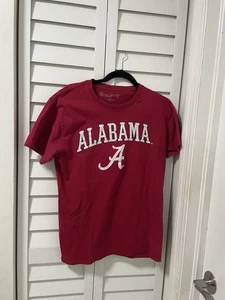 Alabama Crimson Tide Roll Tide Tshirt Unisex Rot Grafikdruck Kurzarm M - Bild 1 von 2