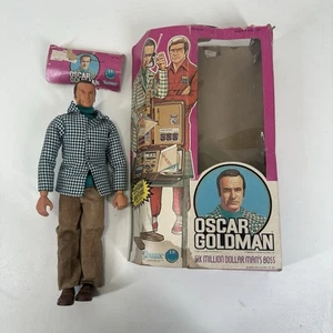 Six Million Dollar Man Oscar Goldman Action Figure with ORIGINAL BOX 1977 Kenner - Picture 1 of 16