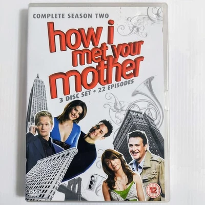 DVD Comedy How I Met Your Mother Season 2 2007 – 3-Disc Set TV Romance Series - Image 1 of 4