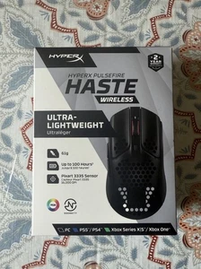 !!! NOWY !!! Bezprzewodowa mysz do gier HyperX Pulsefire Haste - DARMOWA WYSYŁKA - Zdjęcie 1 z 4
