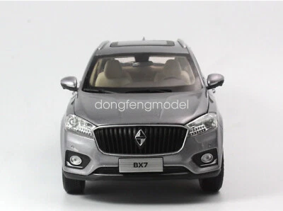 1/18 Scale BORGWARD BX7 SUV Gray Diecast Car Model Toy Collection in box - Image 1 of 4