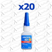 Loctite 401 20g (25ml) Instant Adhesive, Industrial Strength 40124 x 20