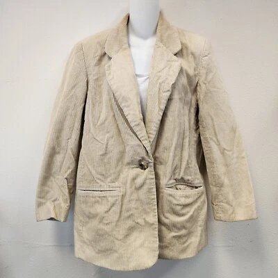 Chaqueta Blazer Herman Geist 6 Pana Tostada Vintage Abrigo Deportivo Oficina Dinero Antiguo Foto 1 de 4