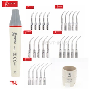 Escalador piezoeléctrico ultrasónico dental original pájaro carpintero puntas de pieza de mano LED se adapta a EMS - Imagen 1 de 77