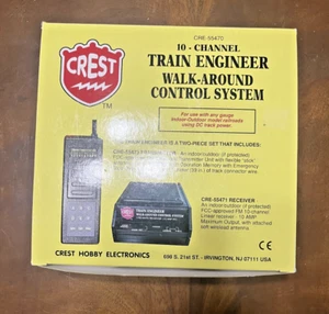 Crest 10 Channel Train Engineer Walk-Around Control System (RECIEVER ONLY) - Picture 1 of 2