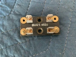 BUSSMANN 4522 FUSE HOLDER 2P * USED * - Picture 1 of 2