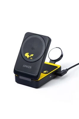 Anker Magnetic Wireless Charger for Pikachu Model Qi2 3-in-1 Charging Station - Image 1 of 4