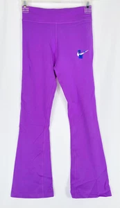 Nike Kids Sportswear/Athletic Mid-Rise Flared Leggings - Purple - Medium - NWT - Picture 1 of 10
