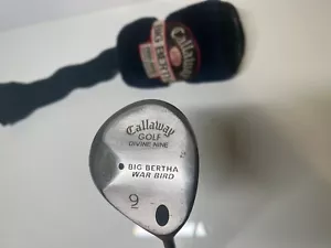 Callaway Big Bertha War Bird Driver 9* Loft 39.5"Graphite Shaft Super JVUL Grip+ - Picture 1 of 10