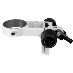 Bloque de enfoque de microscopio estéreo AmScope collar de 76 mm, pasador de montaje de 5/8 pulgadas, ranura para lámpara - Imagen 1 de 2