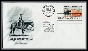 US FDC # 1176 4c Range Conservation Artmaster 1961, 9K829 - Picture 1 of 1