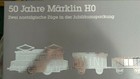 MÄRKLIN H0 : 0050 scatola anniversario dei 50 anni NUOVA DI NEGOZIO : anno 1985