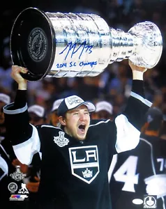 Tyler Toffoli Signed Autographed 16X20 Photo LA Kings "2014 SC Champs" Cup JSA - Picture 1 of 4