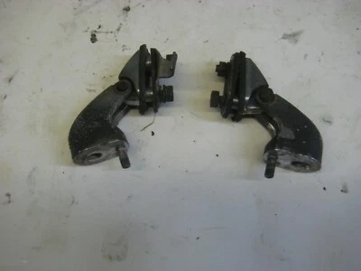 Vintage Snowmobile 1973-74 Yamaha GP 292 R & L Hood Hinges - Image 1 of 3