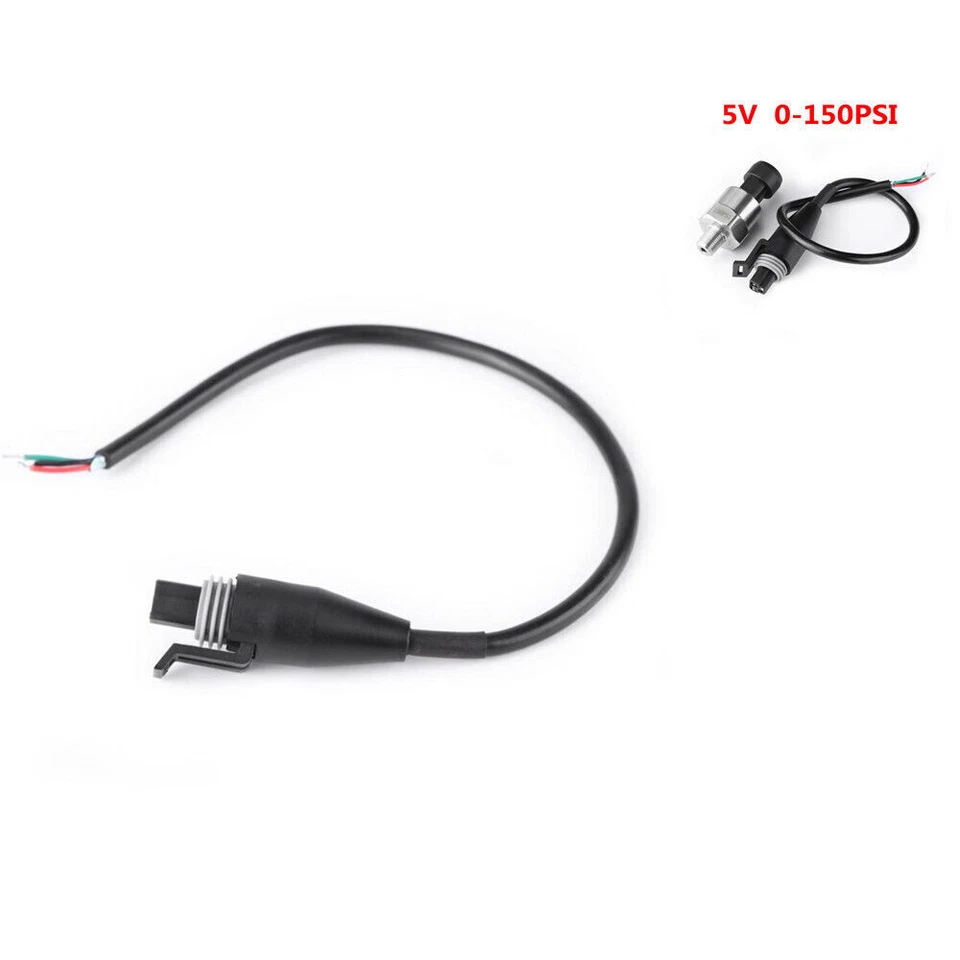 Sensor de pressão 0-150 PSI óleo combustível aço inoxidável medidor transmissor de pressão DC 5V - Imagem 1 de 4