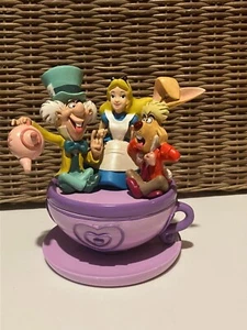 Disney's Alice in Wonderland Tea Party Cup Figurine Rare!!! - Picture 1 of 5