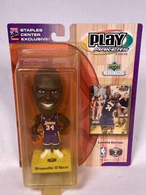 Shaquille O'Neal 2001-2002 Upper Deck Playmakers Back to Back Bobblehead Figure - Image 1 of 4