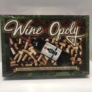 Wine-Opoly Gioco da Tavolo Monopoly per Adulti / Nuovo e Sigillato - Foto 1 di 7