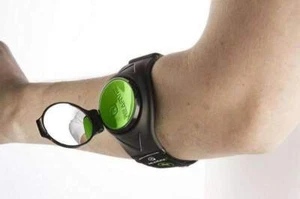 Classic Wearable Sports Mirror with Medical ID tags included - Picture 1 of 12