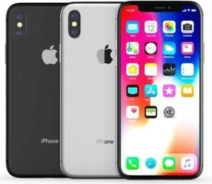 Apple iPhone X (10) Space Gray Silver 3GB RAM 64GB/256GB ROM iOS Smartphone - Zdjęcie 1 z 22