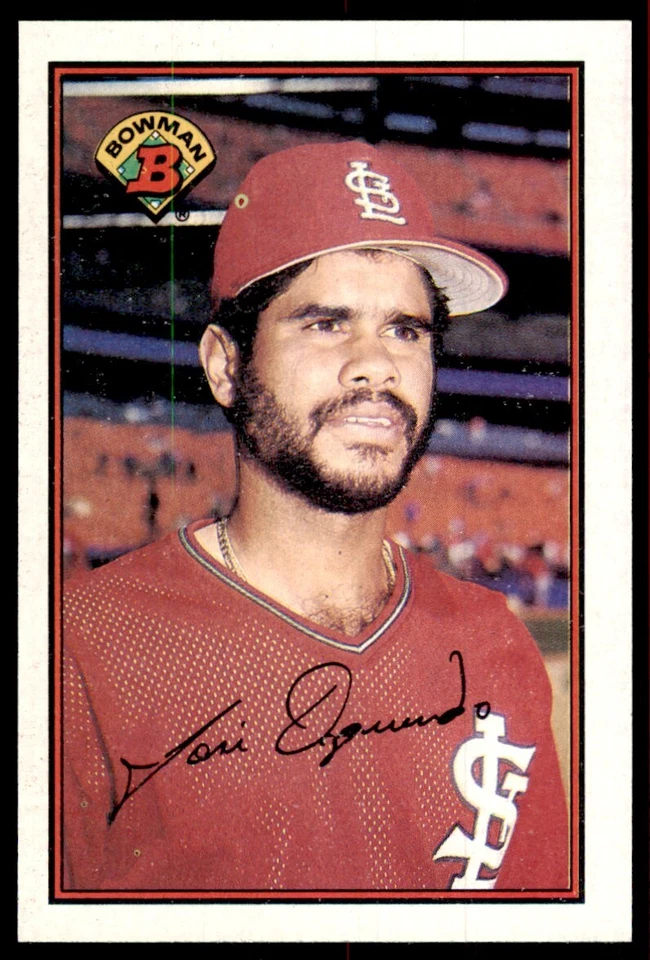 1989 Bowman Jose Oquendo St. Louis Cardinals #438 - Image 1 of 2