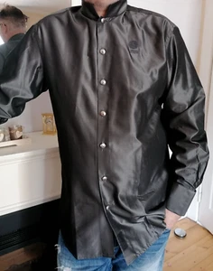 Versace Classic v2 Herren Original Seide - Viskose Hemd Gr.42 Vintage 90er - Picture 1 of 11
