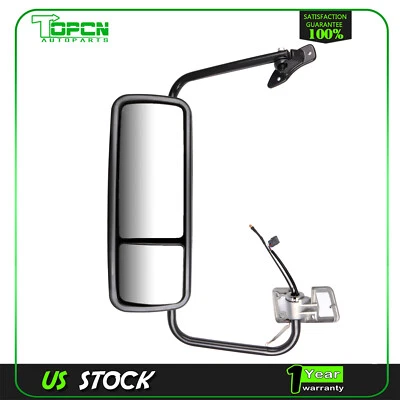 Driver LH Side Mirror COMPLETE Primed For FREIGHTLINER CENTURY/COLUMBIA 2005&UP Foto 1 de 4