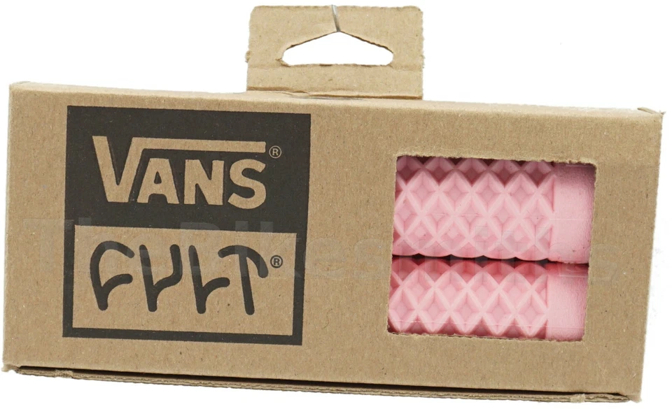 ODI Vans x Cult Flangeless BMX Grips Waffle Design Long 143mm Length Soft Bike - Image 1 of 1