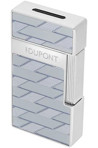 S.T. DUPONT Feuerzeug Biggy Monogram 1872 Grau 025080 - Foto 1 di 5