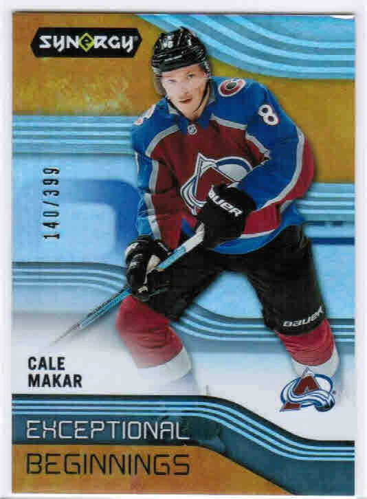 19/20 UD SYNERGY HKY EXCEPTIONAL BEGINNINGS ORANGE CARDS EB-XX U-Pick From List - Image 1 of 1