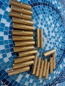 Lápiz labial de color puro súper difícil de encontrar Estee Lauder raro de colección en fundición de metal dorado - Imagen 1 de 27