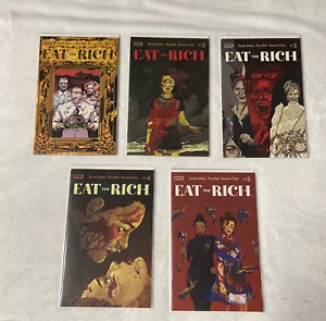 EAT THE RICH • BOOM! Comics • COMPLETE SERIES issues 12345 Sarah Gailey HORROR - Picture 1 of 6