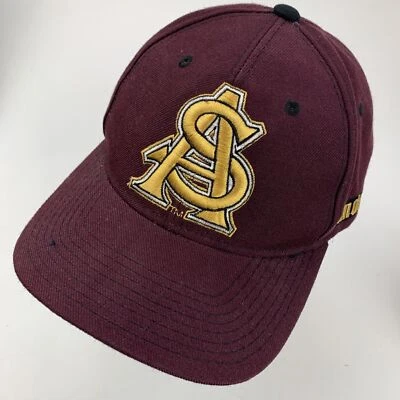 Arizona Sun Devils Ball Cap Hat (Broken Snapback) Baseball - Image 1 of 4