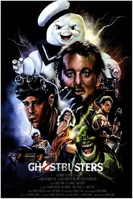 1984 Ghostbusters Movie Poster, Print, Wall Art - Image 1 of 4