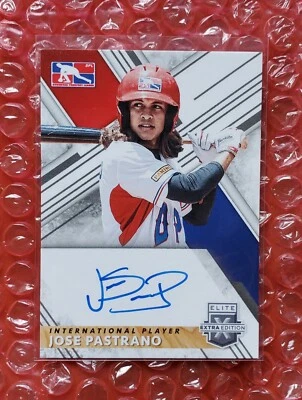 2019 Panini  Elite Extra Edition Jose Pastrano Auto - Image 1 of 2