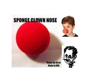 SPONGE CLOWN NOSE (RED) - MAGIC BY GOSH - Picture 1 of 1