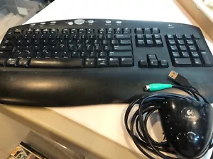 Logitech Wireless Keyboard & Receiver (NO MOUSE) Y-RH35 Y-PH35 #F45 - Picture 1 of 4