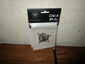 Q-Workshop- Call of Cthulhu Beige Multicolor Printed Dice Bag - Picture 1 of 1