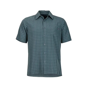 Marmot Eldridge Shirt Short Sleeve, Functional Shirt for Men, Dark Zinc - Picture 1 of 1