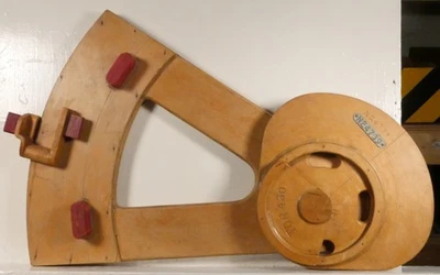 Antique Industrial Foundry Pattern Beautiful Multi-Part Design 24.25" x 15" x 3" - Image 1 of 4