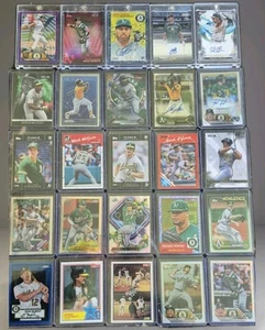 Oakland A's 480+Card Lot!Challenge you to find a better one! Autos,#'d,Parallels - Picture 1 of 24